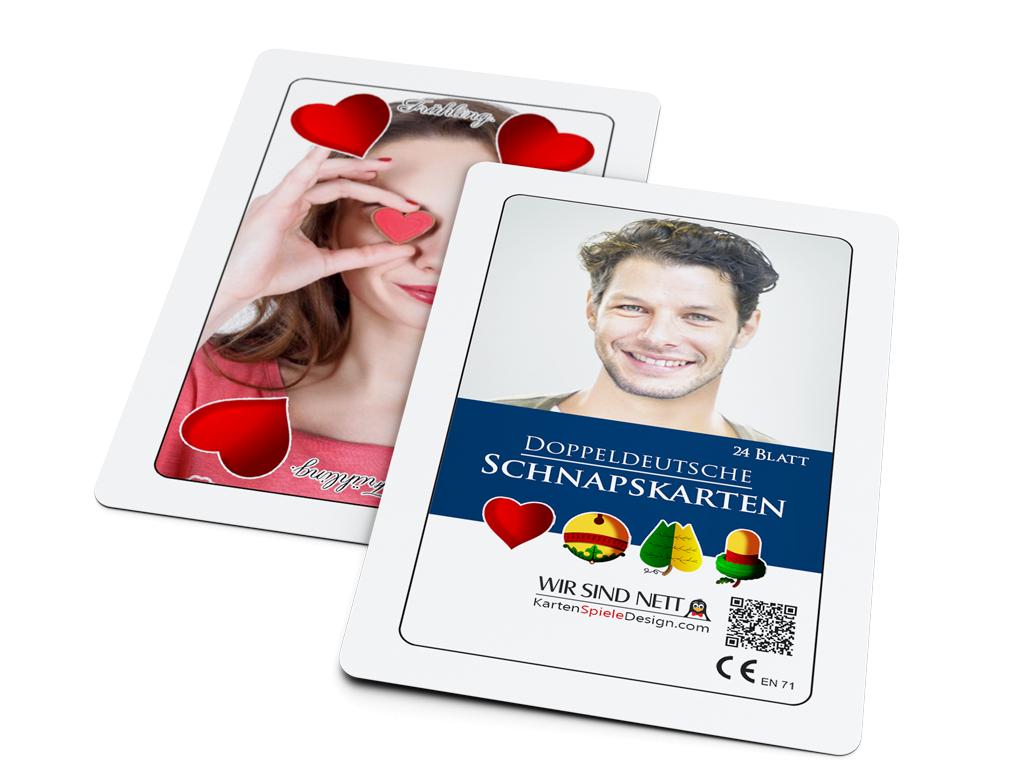 Mehr Informationen ... Schnapskarten Doppeldeutsche