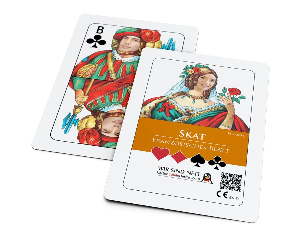 Mehr Informationen ... Skat Französisches Blatt