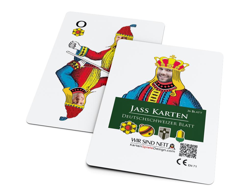 Mehr Informationen ... Jasskarten Deutsch-Schweizer Blatt