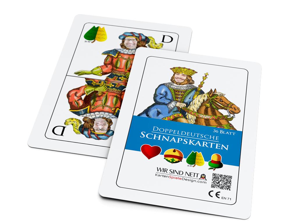 Mehr Informationen ... Schnapskarten Doppeldeutsche