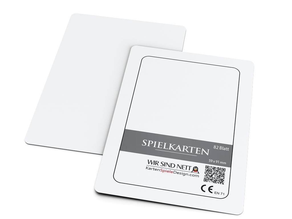 Mehr Informationen ... Blanko Spielkarten 82 Blatt