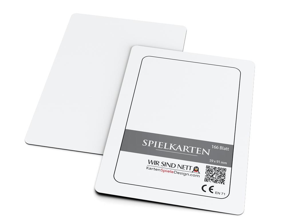 Mehr Informationen ... Blanko Spielkarten 166 Blatt