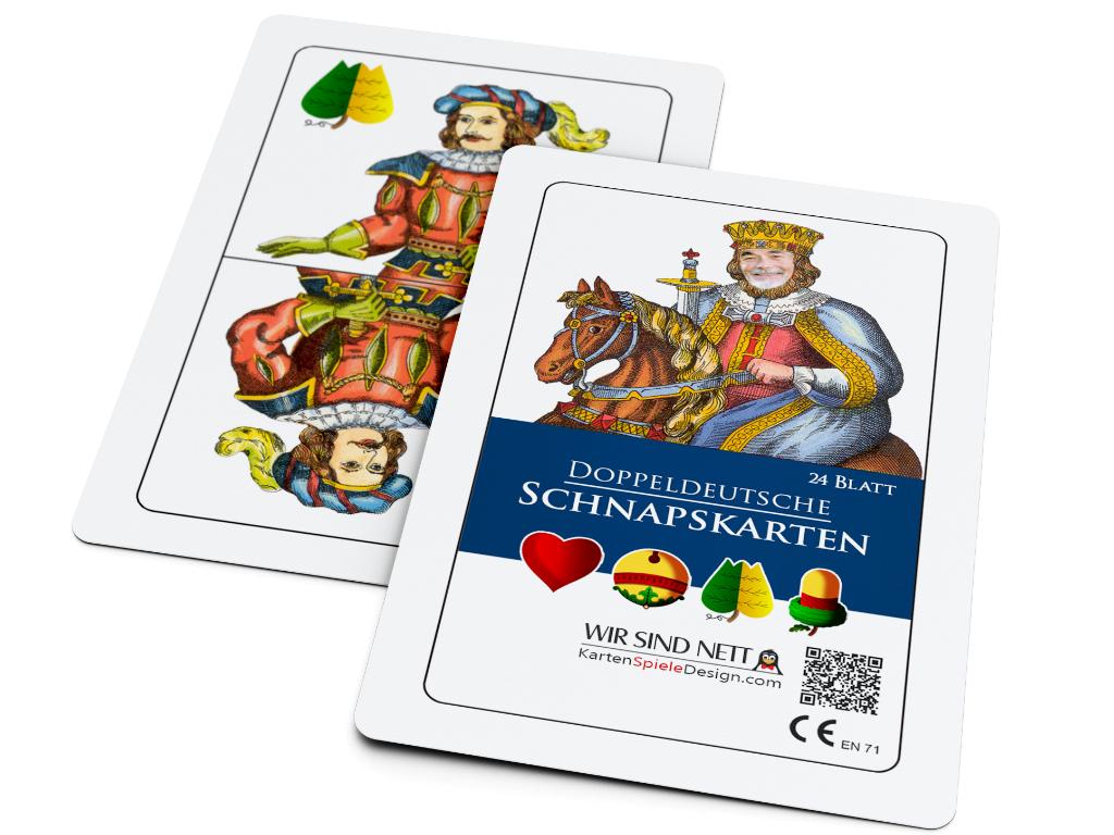Mehr Informationen ... Schnapskarten Doppeldeutsche