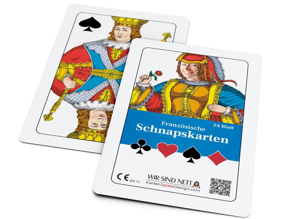 Mehr Informationen ... Schnapskarten Französische